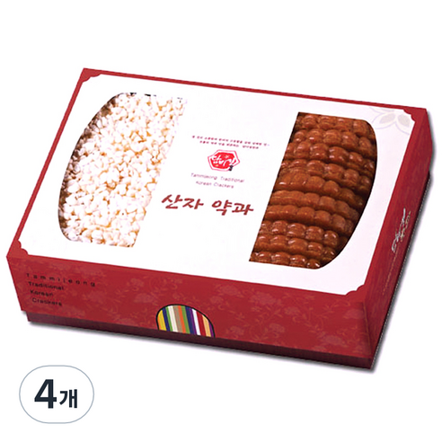 담미정 산자랑 약과랑 선물세트, 760g, 4개