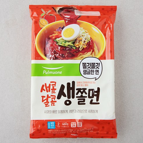 생바로생쫄면 2인, 460g, 1개