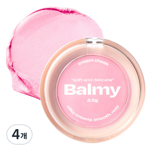 얼터너티브스테레오 바미 크림 치크 2.5g, 4개, 09 Cotton Candy