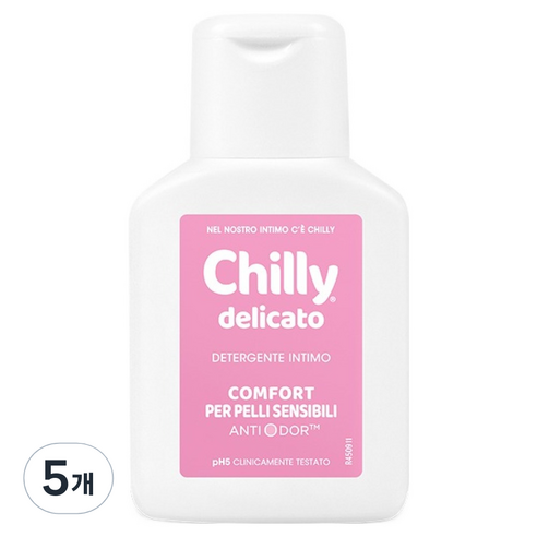 칠리 델리카토 젤 타입 여성청결제, 50ml, 5개