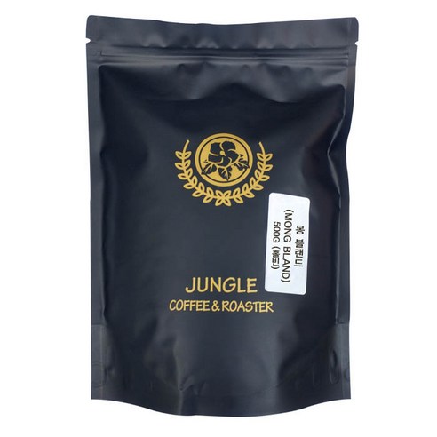 정글인터내셔널 몽블랜드 로스팅 커피, 홀빈(분쇄안함), 500g, 1개