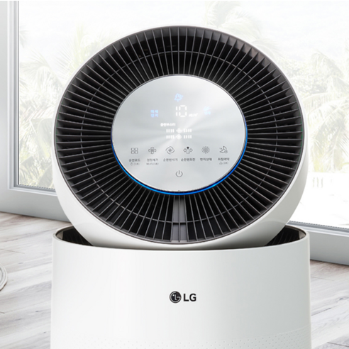 LG 퓨리케어 360° 공기청정기 플러스: 맑고 깨끗한 공기로 삶의 질을 높이다.
