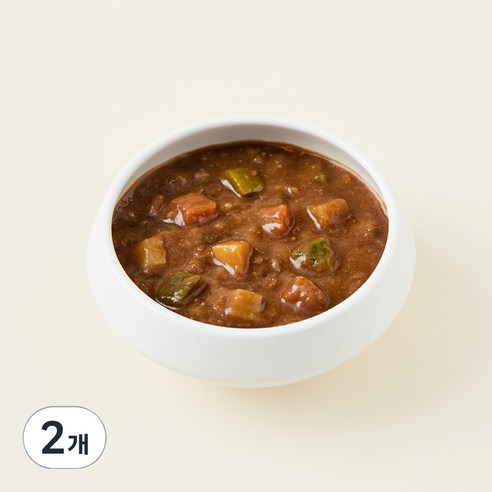 킨더가든 한우 야채 하이라이스, 130g, 2개