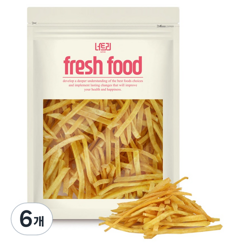 너트리 고구마스틱, 500g, 6개