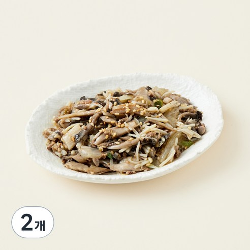 킨더가든 소고기 버섯볶음, 80g, 2개