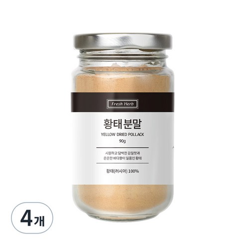 신선약초 황태분말, 90g, 4개