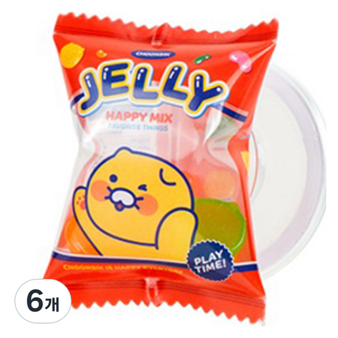카카오프렌즈 스낵 맥그립 맥세이프 스마트톡, 젤리, 6개