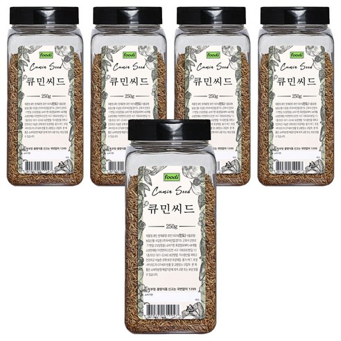foodi 큐민씨드, 250g, 5개