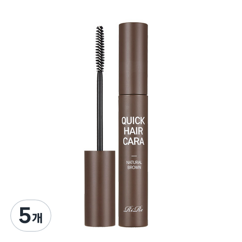 리르 퀵 헤어 마스카라 10g, 내추럴브라운, 5개