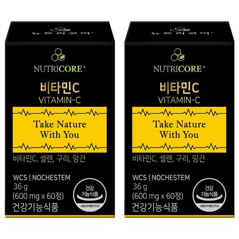 뉴트리코어 비타민C, 60정, 2개