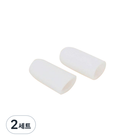 실리콘 엄지발가락 보호캡 성인용, 2세트