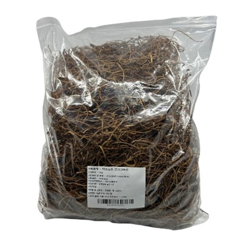 약초보은 건고구마순, 1kg, 1개