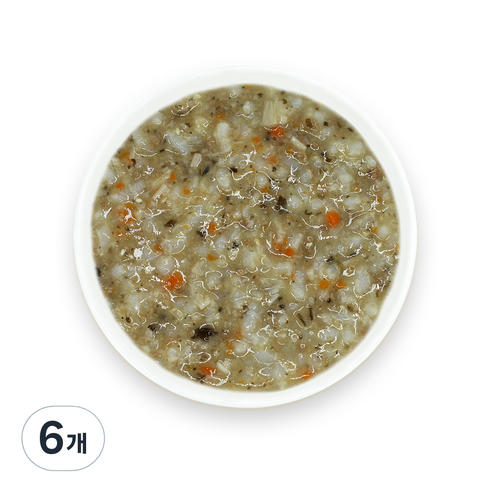 짱죽 유아용 실온 이유식 중기 죽 2, 한우소고기버섯죽, 160g, 6개