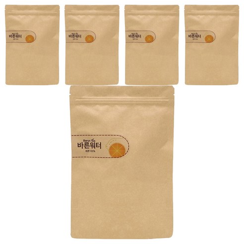 바른티 바른워터 레몬차, 60g, 5개