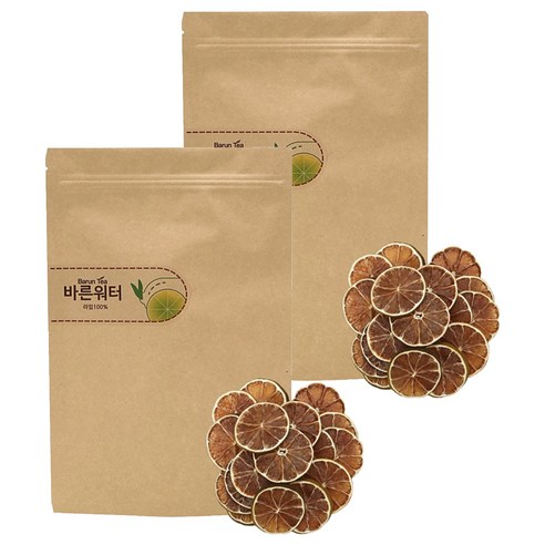 바른워터 건조라임차, 50g, 1개입, 2개