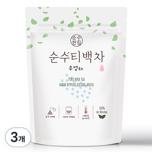 순수한집 우엉차 삼각티백, 1g, 50개입, 3개