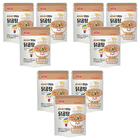 베베스트 아이 맛있는 닭곰탕 200g, 9개