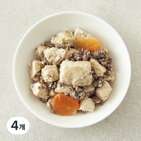 킨더가든 우리아이 소고기 두부조림, 100g, 4개