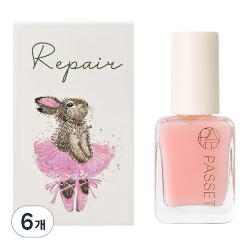 파셋 리페어 네일 하드너 손톱 강화 영양제, 7ml, 6개