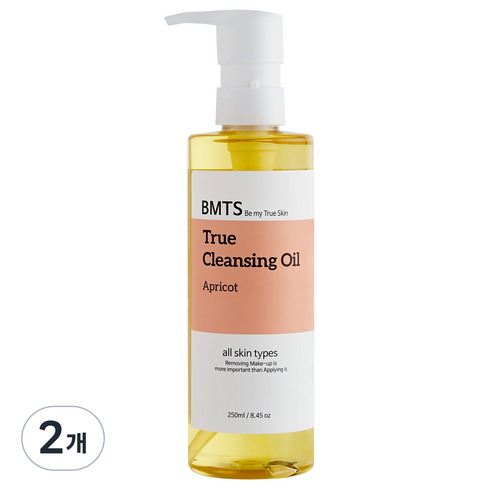 BMTS 트루 클렌징 오일 애프리콧, 250ml, 2개