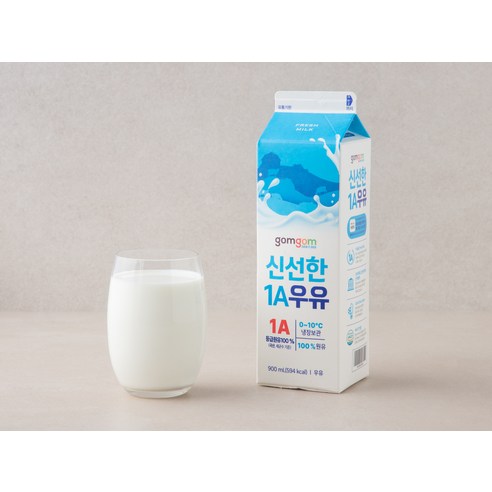 가족과 개인의 우유 소비를 위한 신선하고 영양가 풍부한 우유