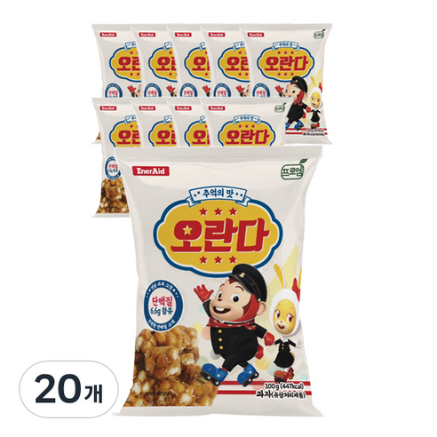 프로엠 오란다 강정, 100g, 20개