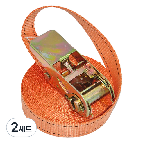 1톤 화물 깔깔이 자동바 + 벨트 세트, 2세트