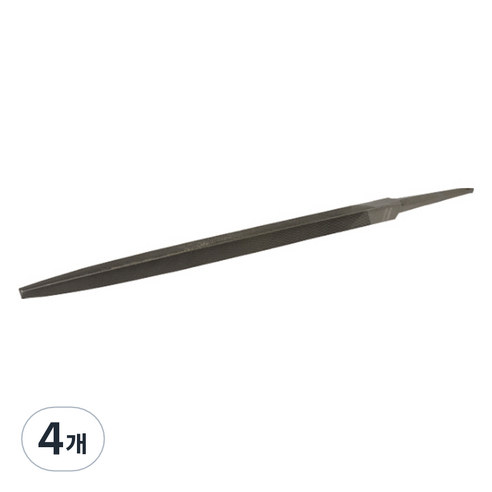 이엑스파워 철공용줄 중목 삼각 250mm, 4개