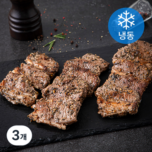 초램클래식 양 채끝 구이용 (냉동), 400g, 3개
