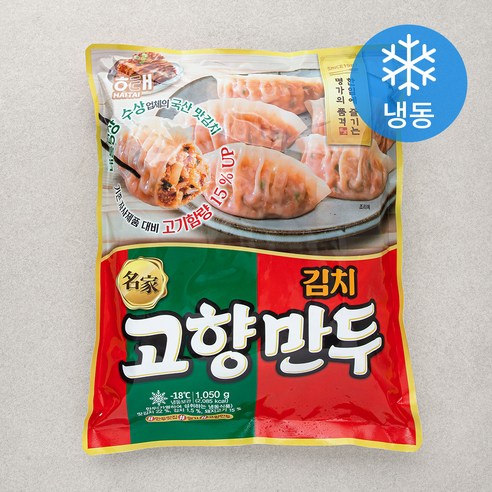 명가 김치 고향만두 (냉동), 360g, 2개