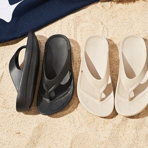 발가락 사이 자유, 온몸엔 편안함! 에이블팩토리 포레스트 쪼리로 여름을 시원하게!