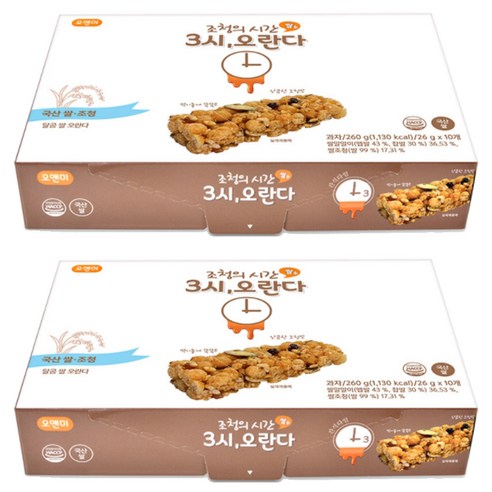 둥근마음 달곰 쌀 오란다 10p, 260g, 2개