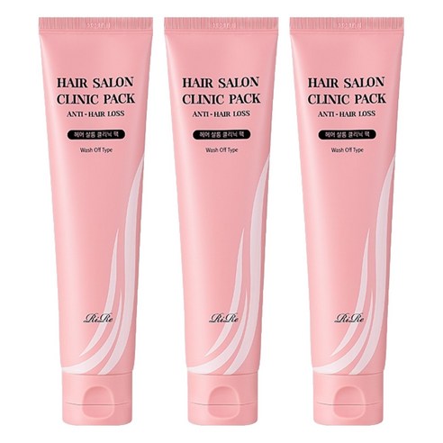 리르 헤어 살롱 클리닉 헤어팩, 150ml, 3개