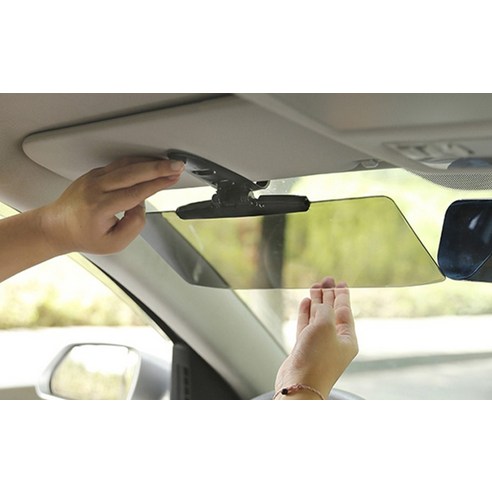 눈부심 없는 쾌적한 드라이빙, 공유 차량 썬바이저 햇빛가리개로!