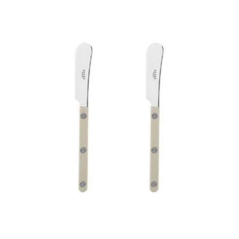 사브르 비스트로 샤이니 버터스프레더 16cm, 라이트카키, 2개