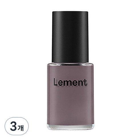 르멘트 컬러 네일, 16 누 브라운, 14ml, 3개