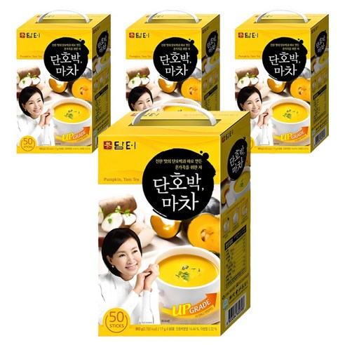 담터 단호박마차, 17g, 50개입, 4개