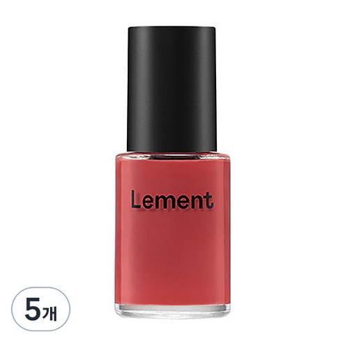 르멘트 컬러 네일, 39 레드 퐁듀, 14ml, 5개