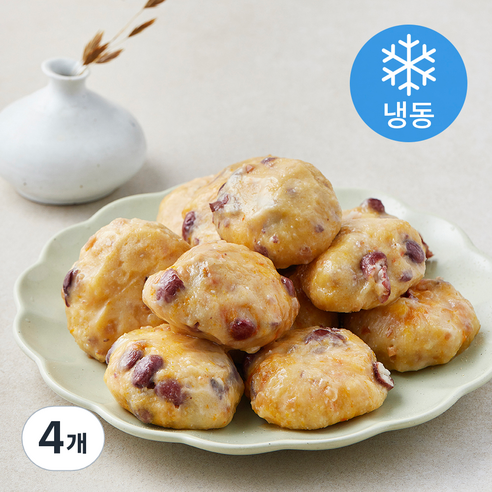 착한떡 호박모듬떡 (냉동), 45g, 4개, 10개입