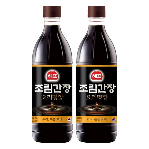 해표 조림간장, 930ml, 2개