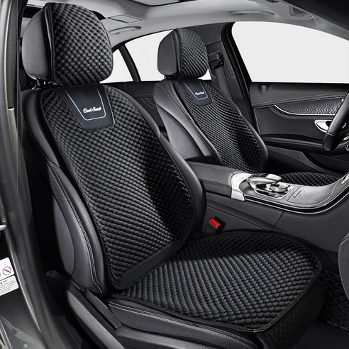 지엠지모터스 통풍 1인시트 2p, 블랙, 1세트