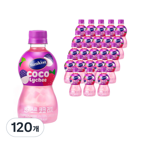 썬키스트 코코 리치 음료, 300ml, 120개