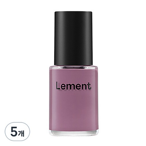 르멘트 컬러 네일, 09 페일 푸시아, 14ml, 5개