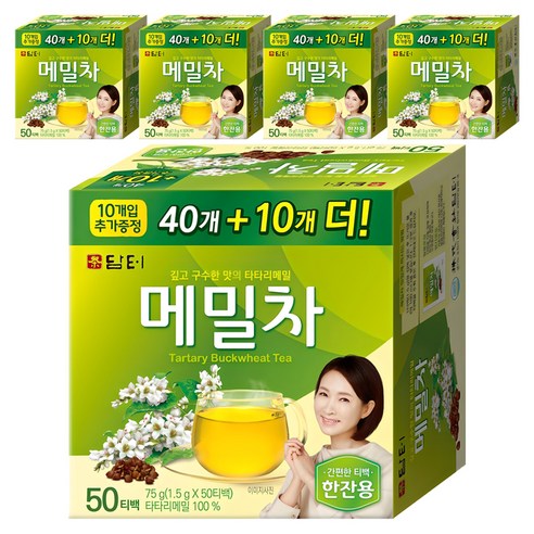 담터 메밀차, 1.5g, 50개입, 5개