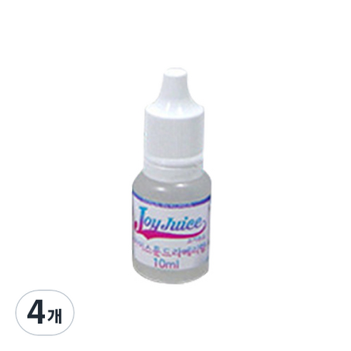 아로마조이 조이쥬스 슬라임 향료 10ml, 4개, 아이스툰드라베리