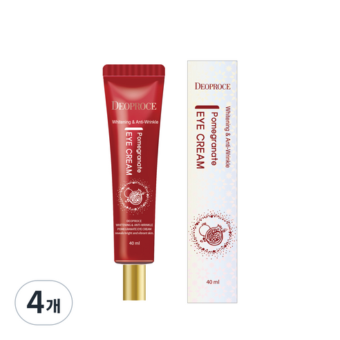 디오프러스 화이트닝 앤 안티링클 석류 아이크림, 40ml, 4개