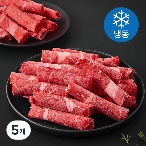 동원 미국산 척아이롤 샤브샤브용 (냉동), 1.5kg, 5개