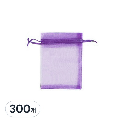 망사주머니, 연보라, 300개