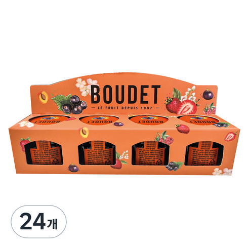 부데 블루베리잼 포션, 28g, 24개