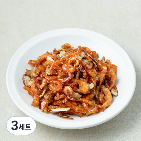 우리가족튼튼 아몬드 새우 볶음 만들기 세트 140g, 3세트